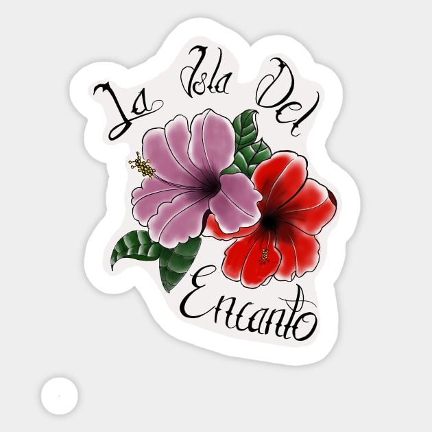 La Isla Del Encanto Sticker by SparklingAura